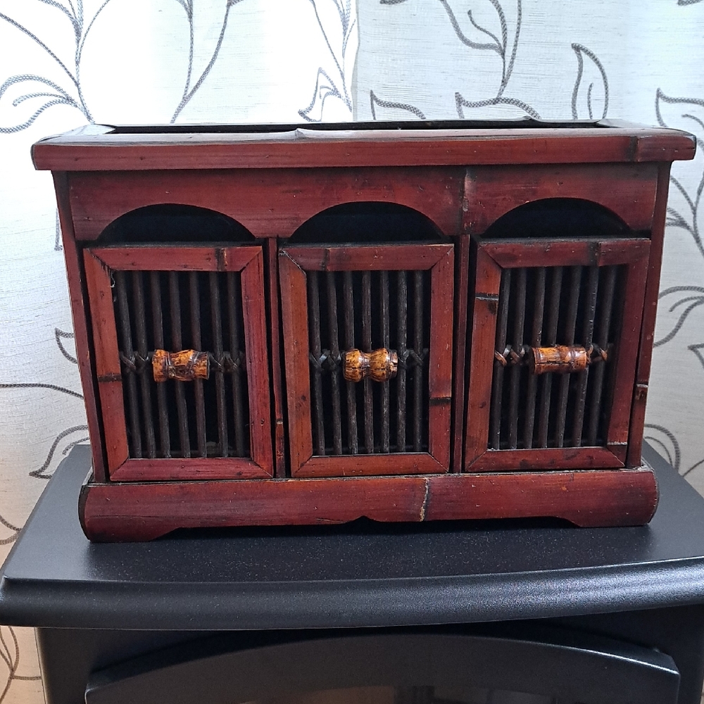 Bamboo Storage Cubby